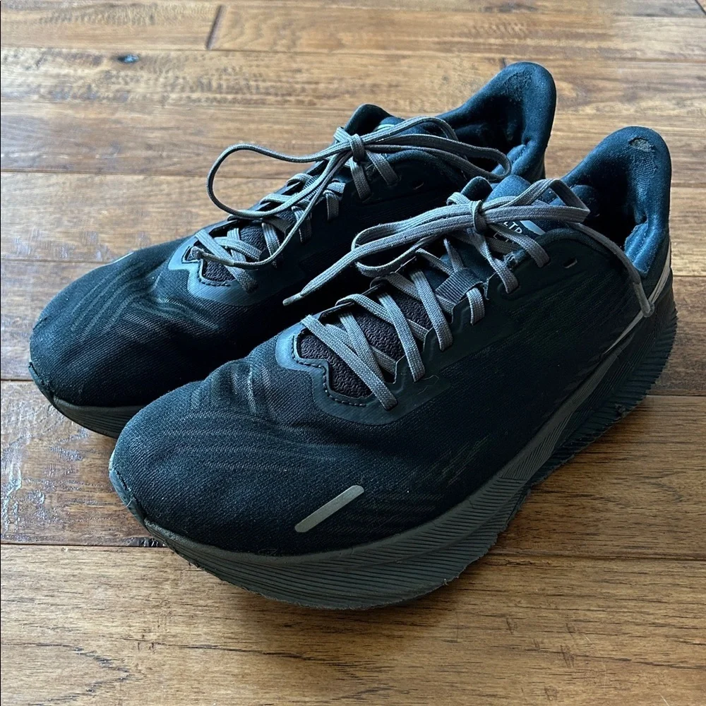 Altra FWD Experience Running Shoes Foot Shape Black Mens Size 9